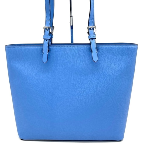 Michael Kors Jet Set Medium Pocket Tote Bag South Pacific Blue - Picture 3 of 12